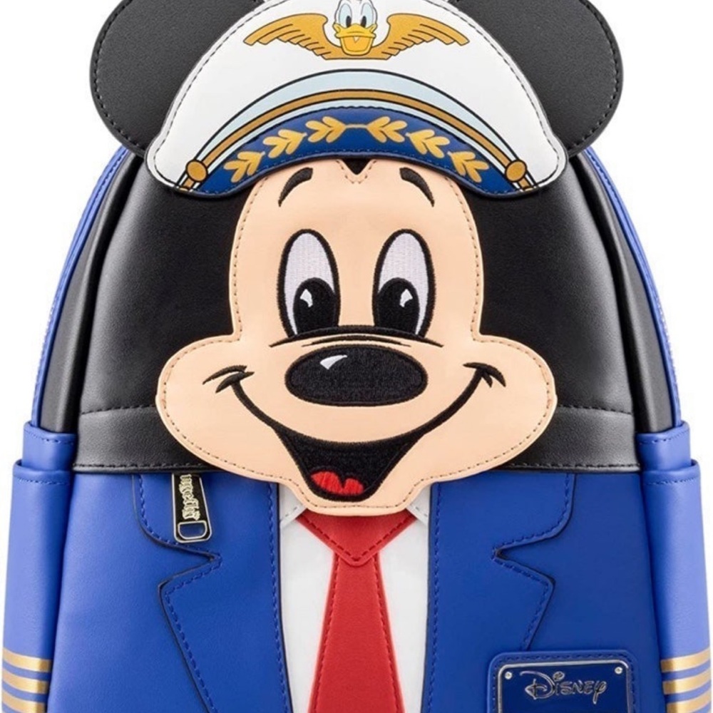 D23 Expo Pilot Mickey Loungefly Backpack